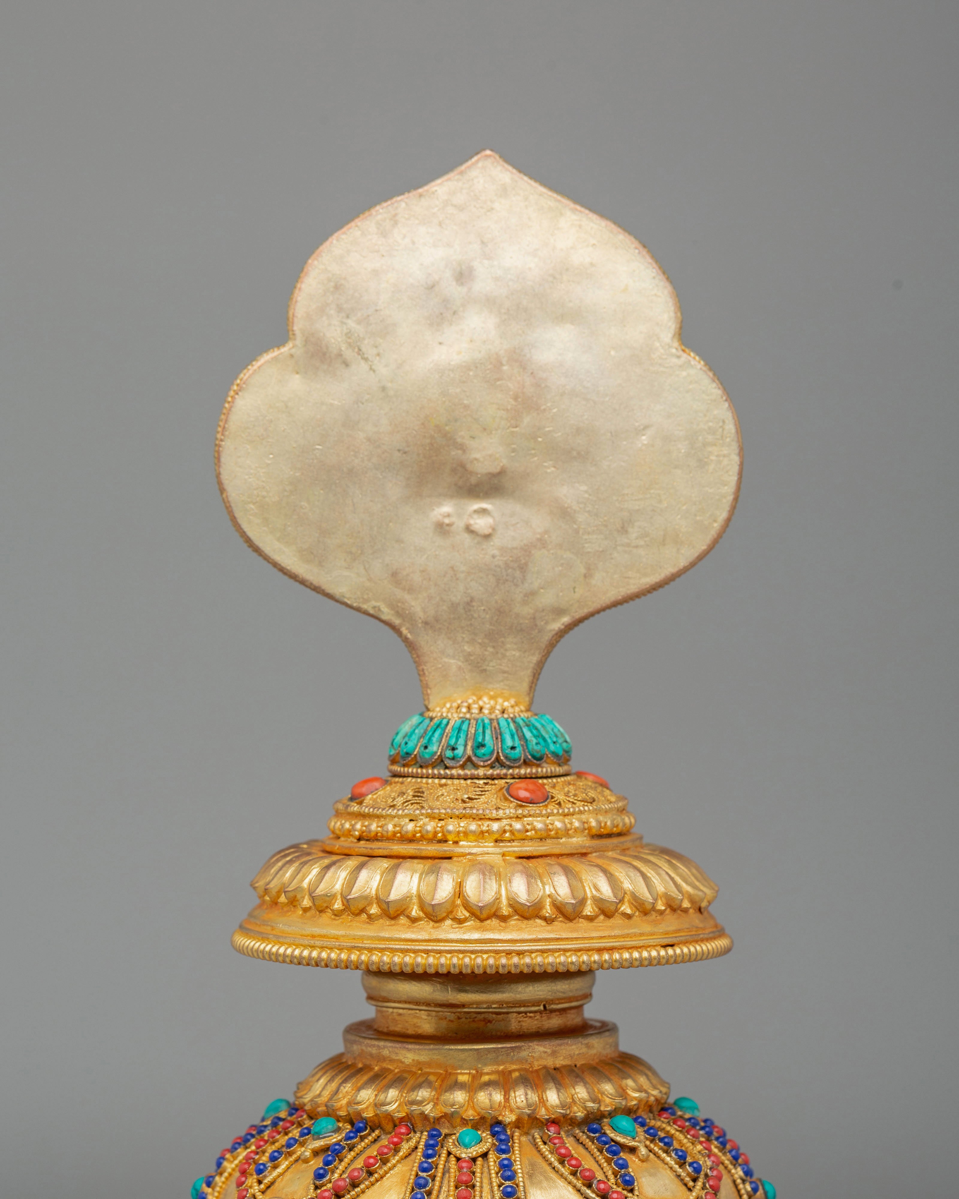 Sacred Amitayus Bhumba | Tibetan Ritual Water Pot