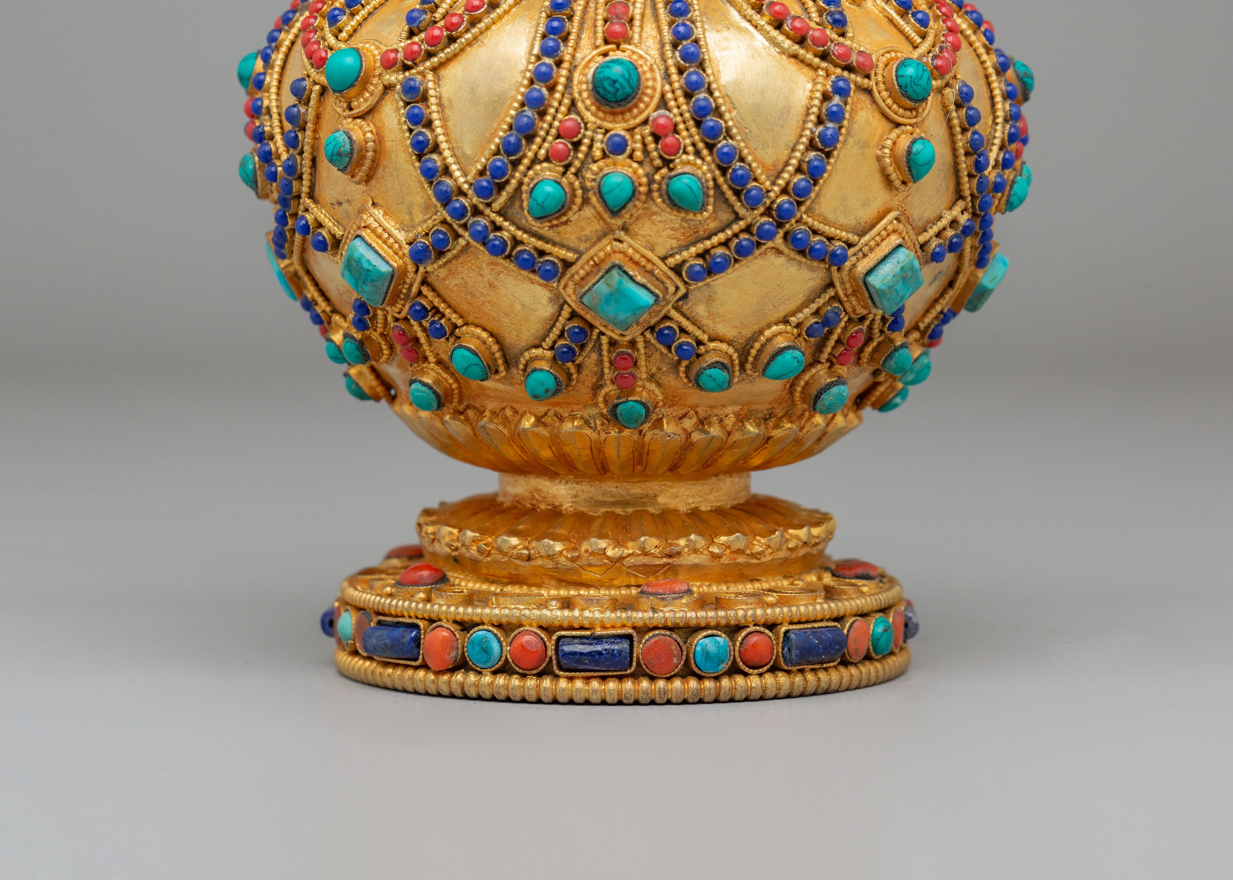 Sacred Amitayus Bhumba | Tibetan Ritual Water Pot