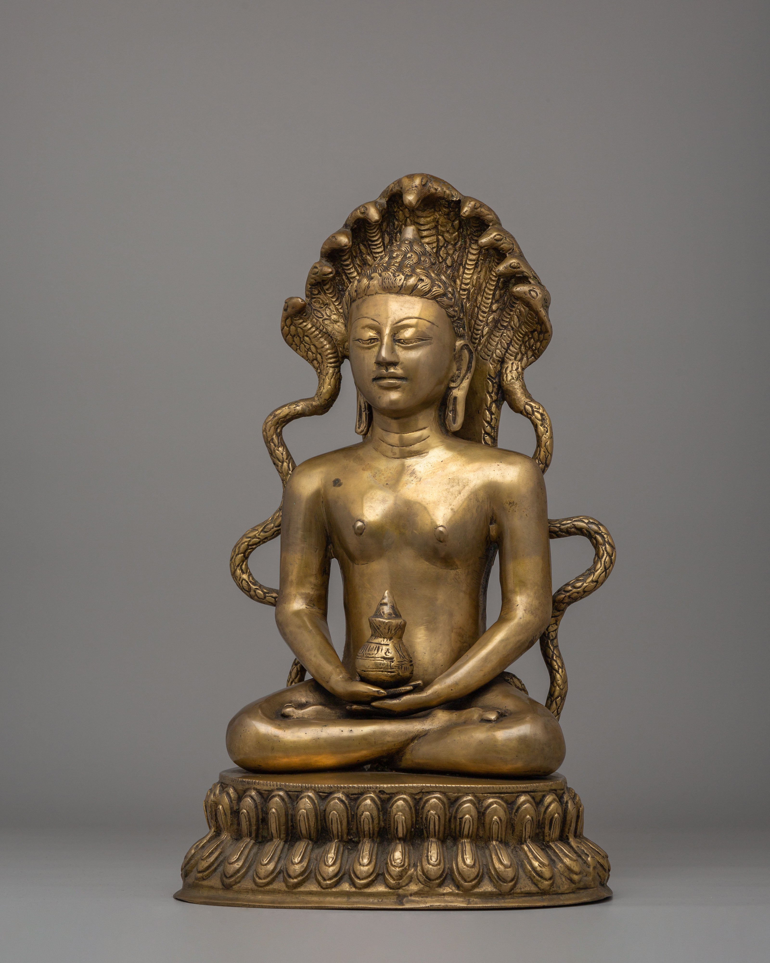 Handcrafted Nagarjuna Statue | Tibetan Buddhist Sculpture