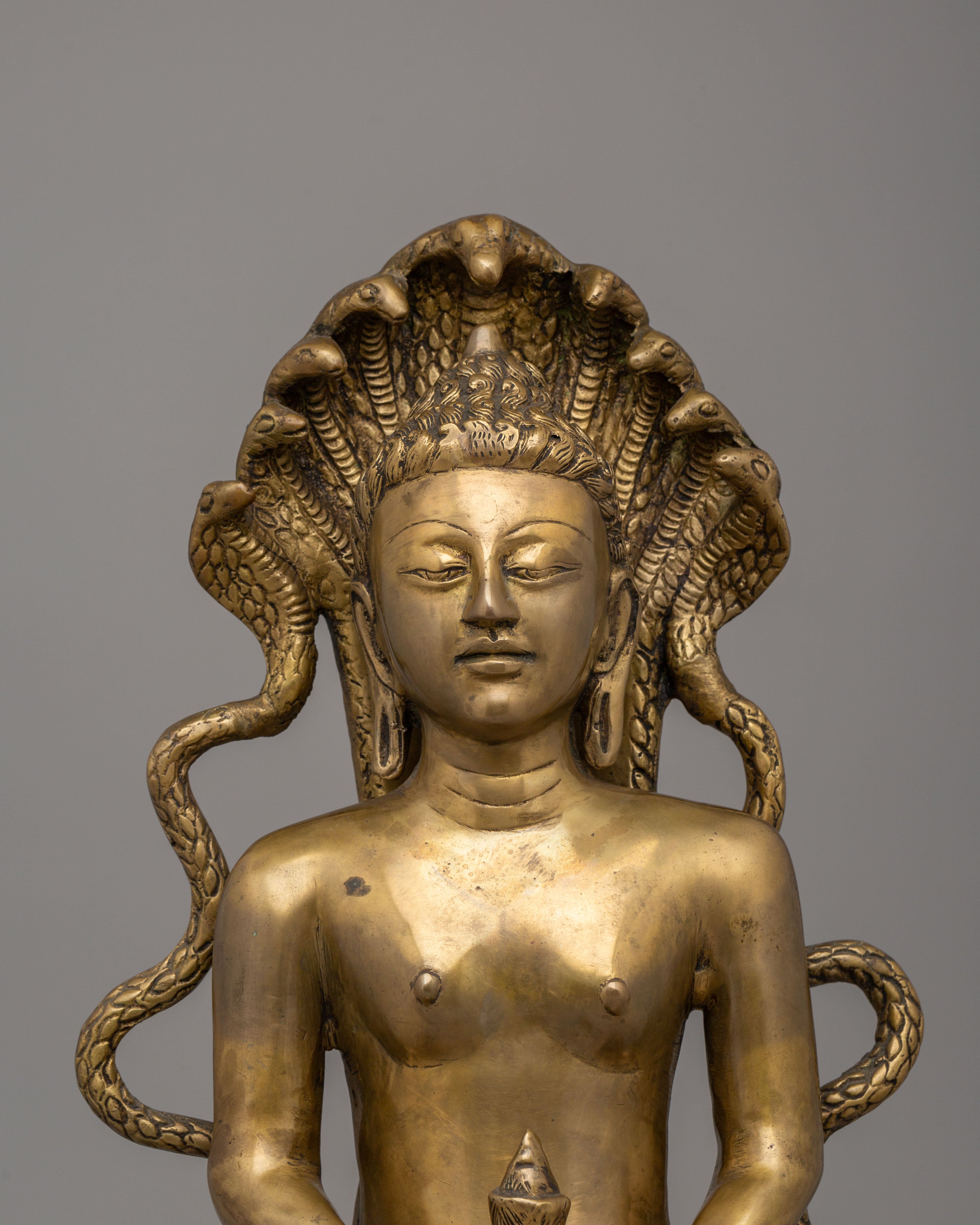 Handcrafted Nagarjuna Statue | Tibetan Buddhist Sculpture