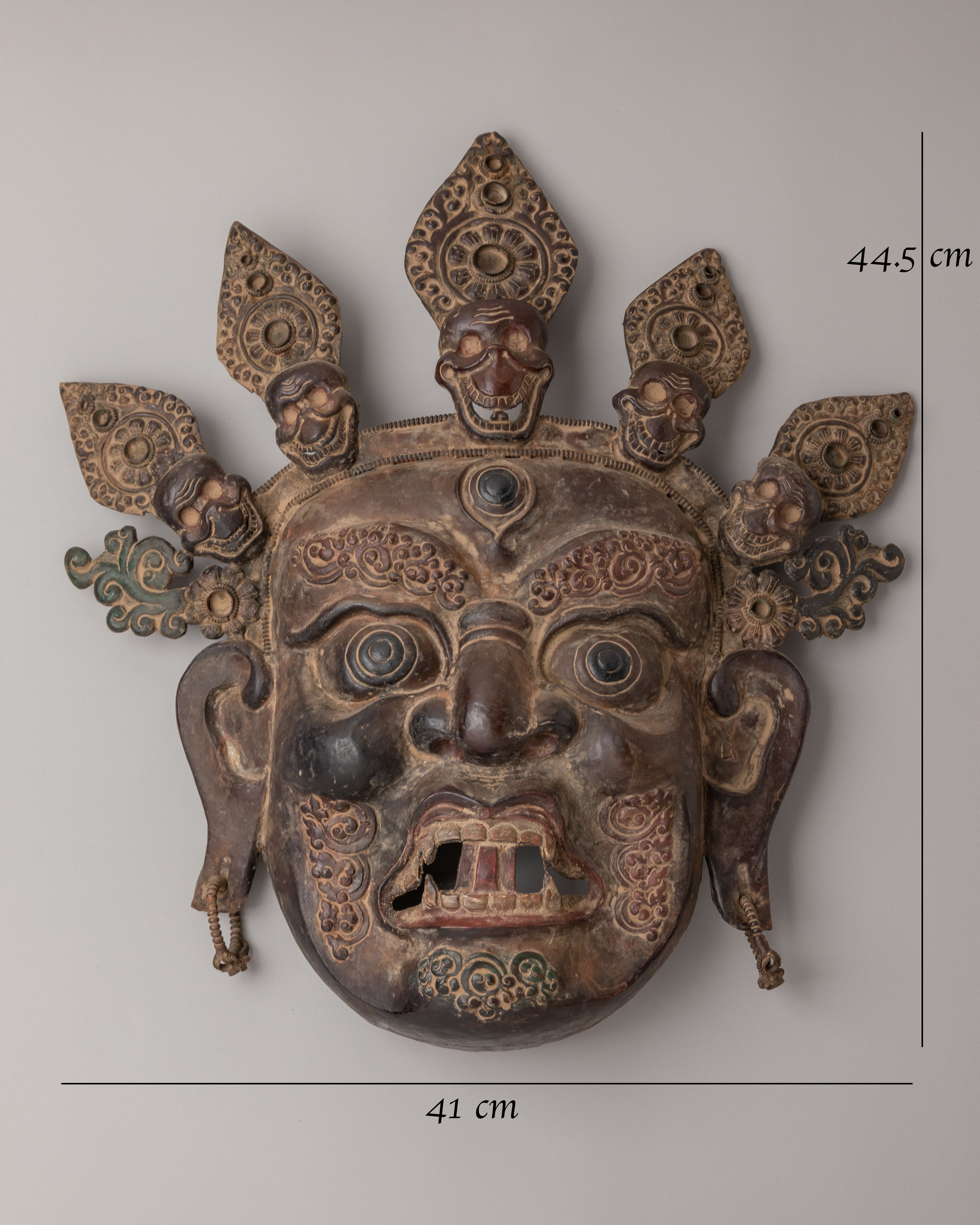 Traditional Mahakala Wall Hanging | Tibetan Art