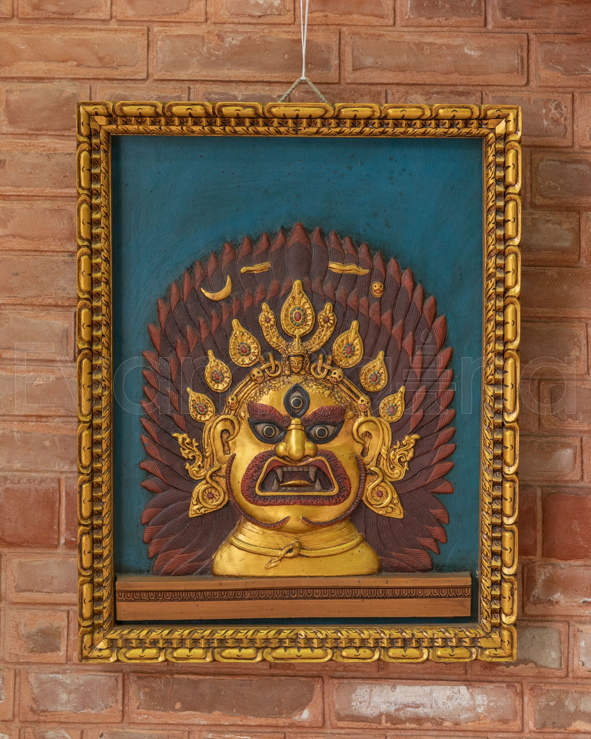 Handcrafted Bhairava Wall Hanging