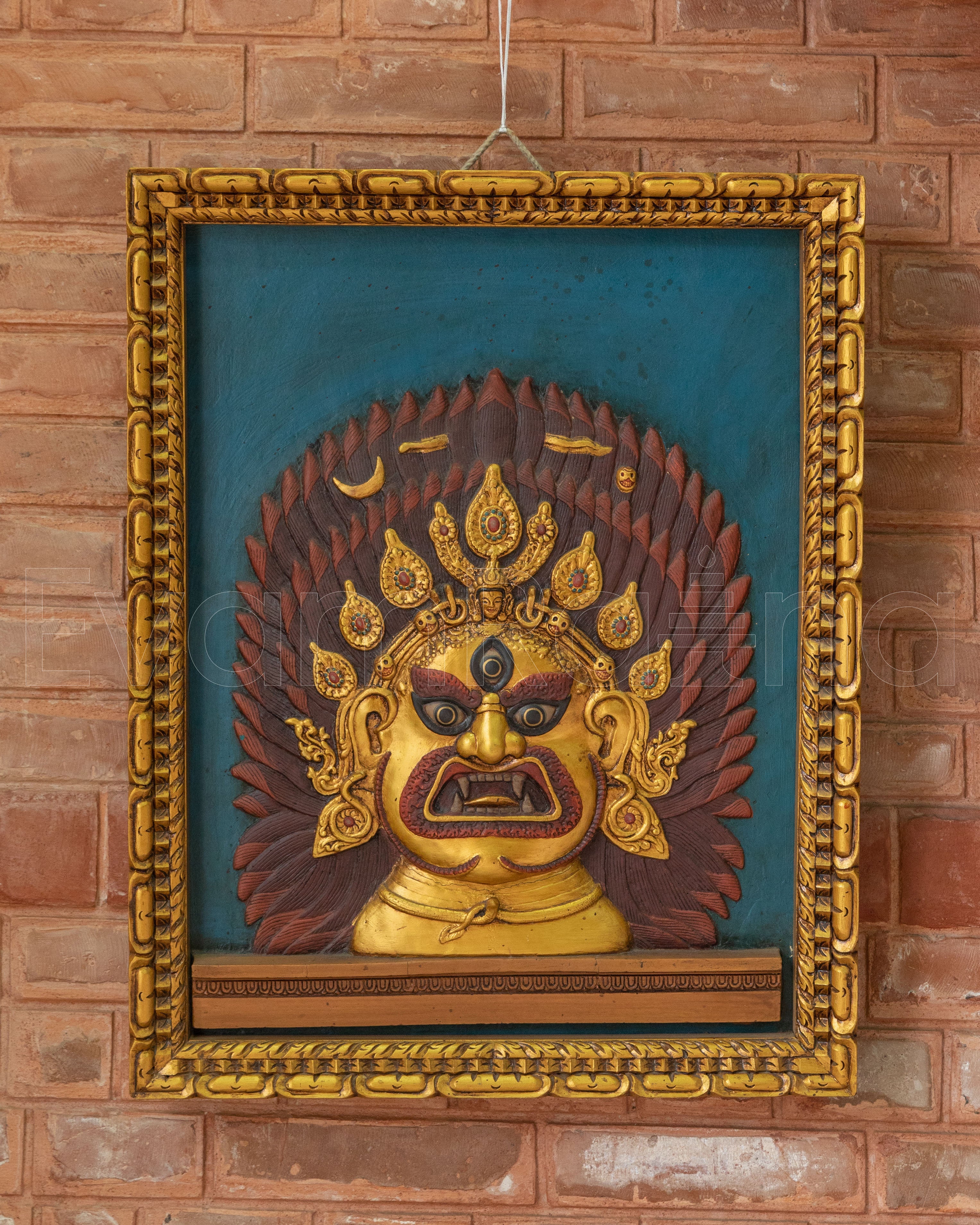Handcrafted Bhairava Wall Hanging