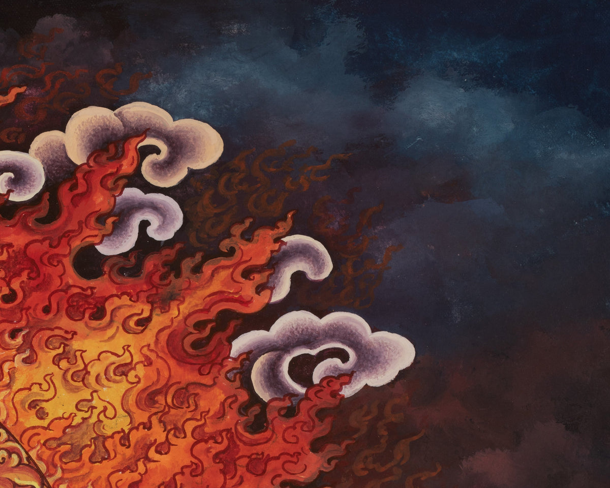 Durga Thangka | Represents Supreme Divine Feminine Cosmic Energy