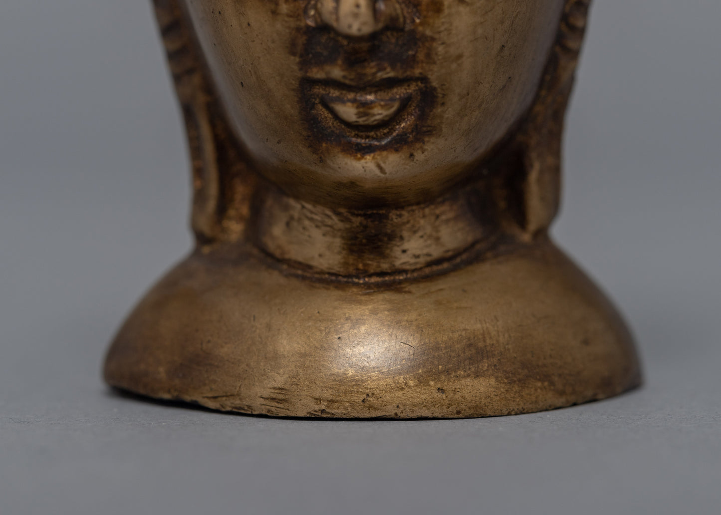 Copper Buddha Head Decor | Embrace the Divine Essence of Buddha