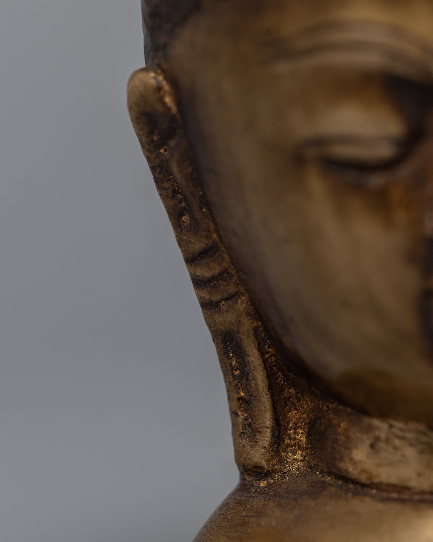 Copper Buddha Head Decor | Embrace the Divine Essence of Buddha