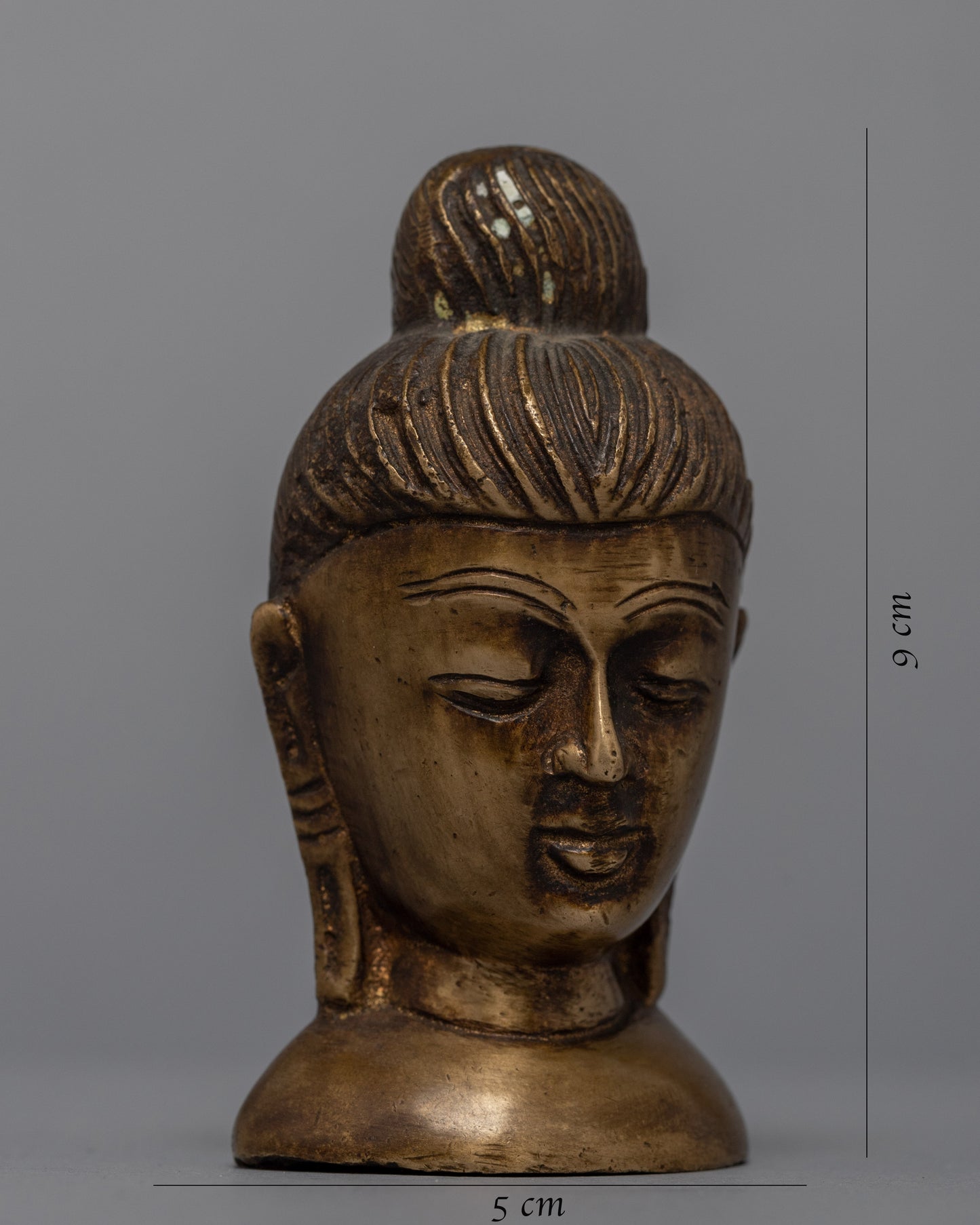 Copper Buddha Head Decor | Embrace the Divine Essence of Buddha