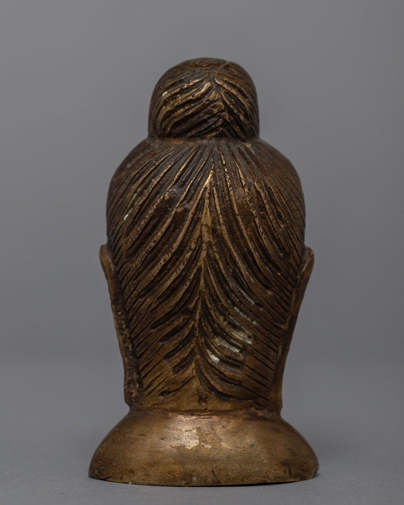 Copper Buddha Head Decor | Embrace the Divine Essence of Buddha