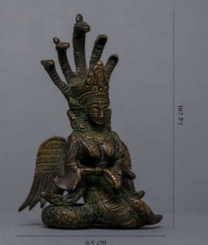 Naga Kanya Statue | Symbol of Serpent Wisdom and Protection