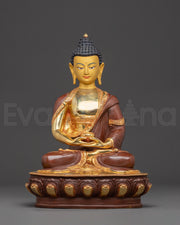 Spiritual Tibetan Amitabha Buddha Statue