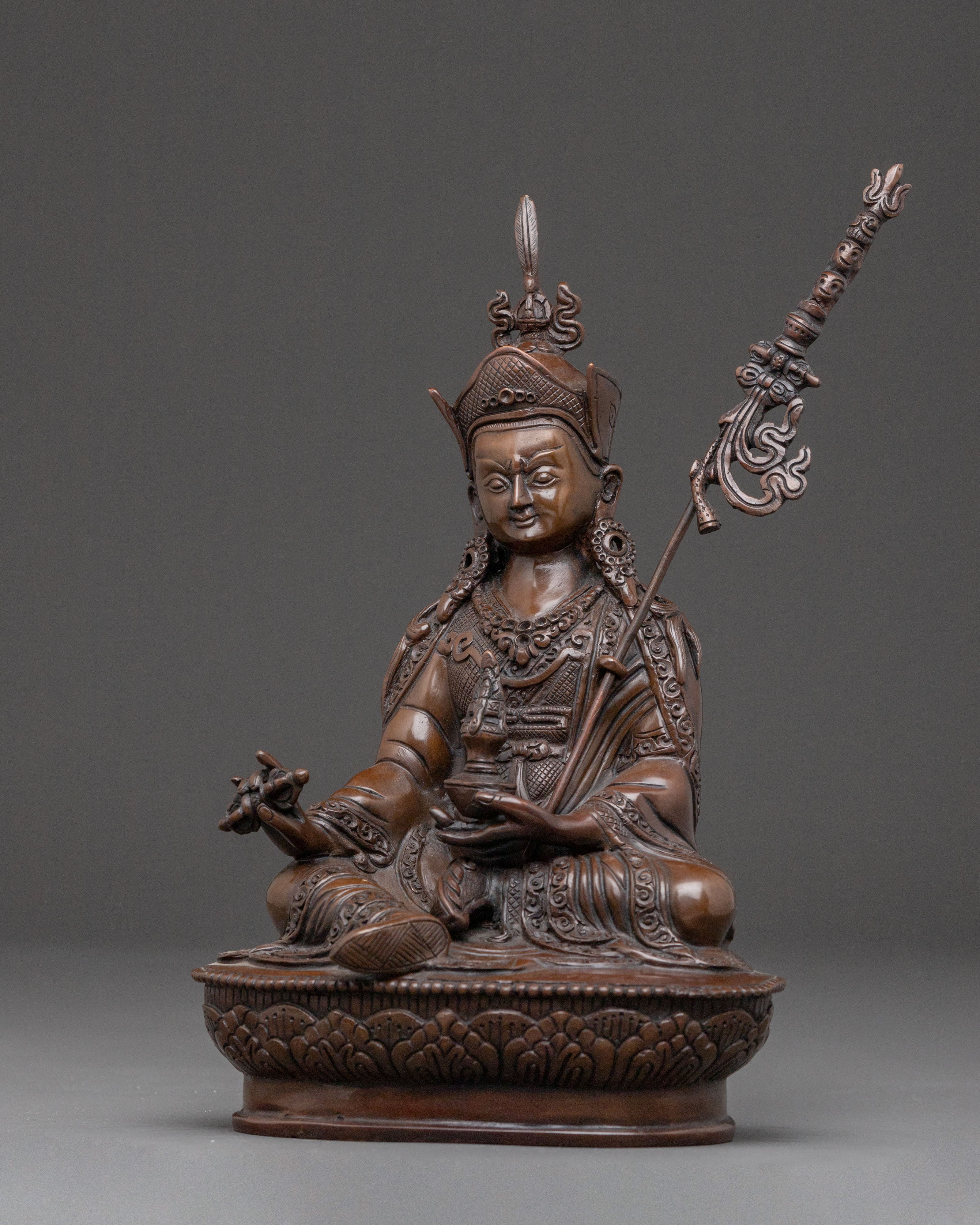 Guru Rinpoche Statue: Awakened Master