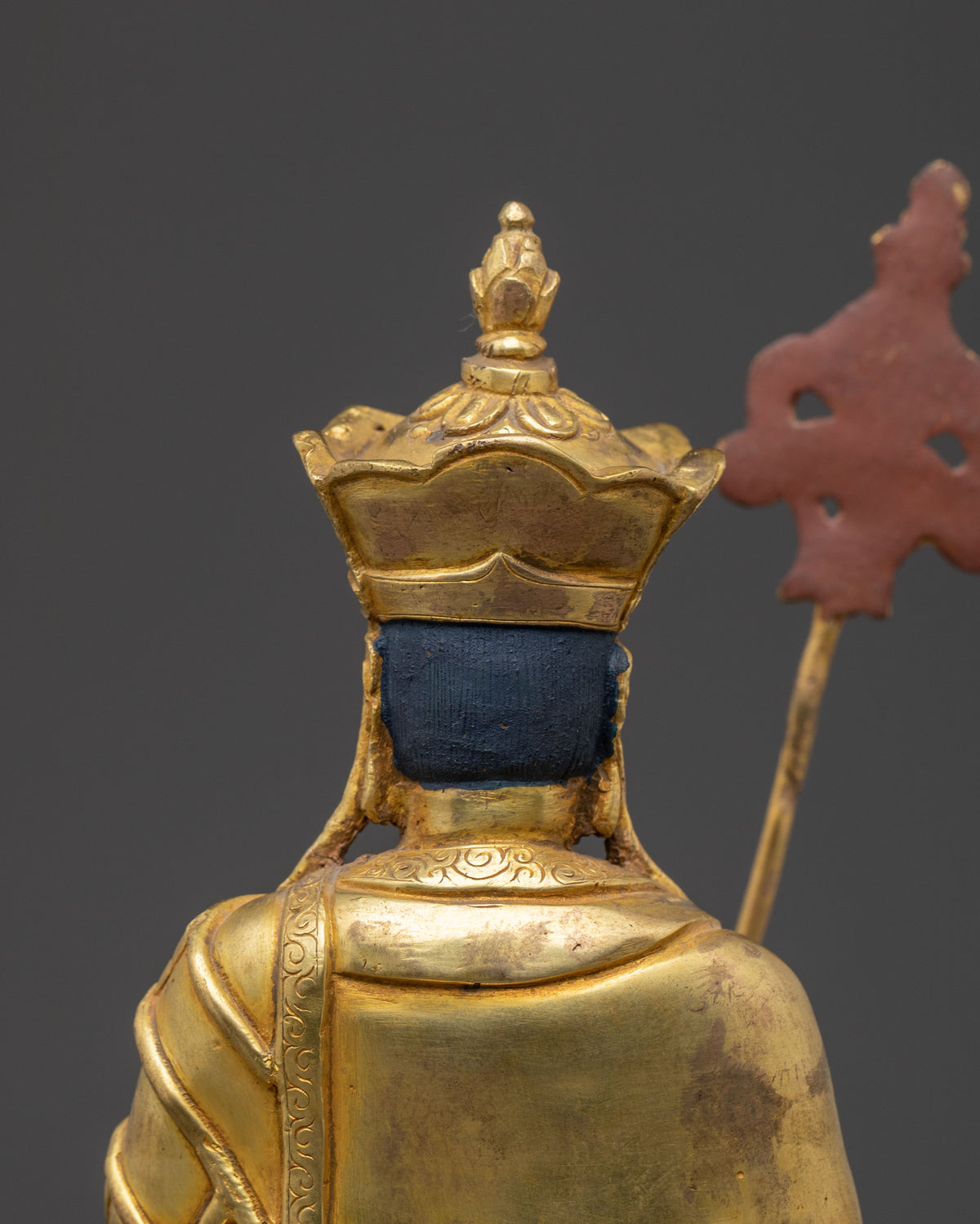 Tibetan Kshitigarbha Deity Sculpture | Spiritual Home Decor