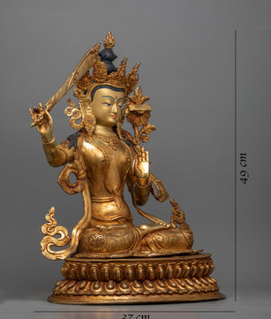 wisdom buddha manjushri