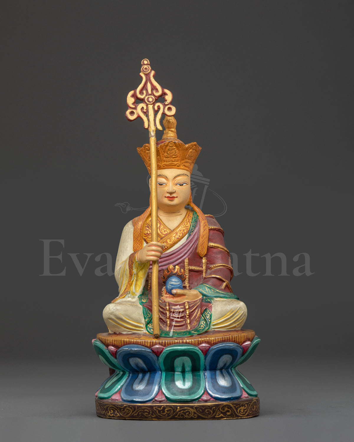 Handmade Kshitigarbha Sacred Sculpture