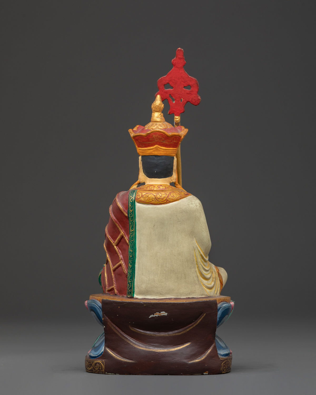 Handmade Kshitigarbha Sacred Sculpture | Bodhisattva Artwork