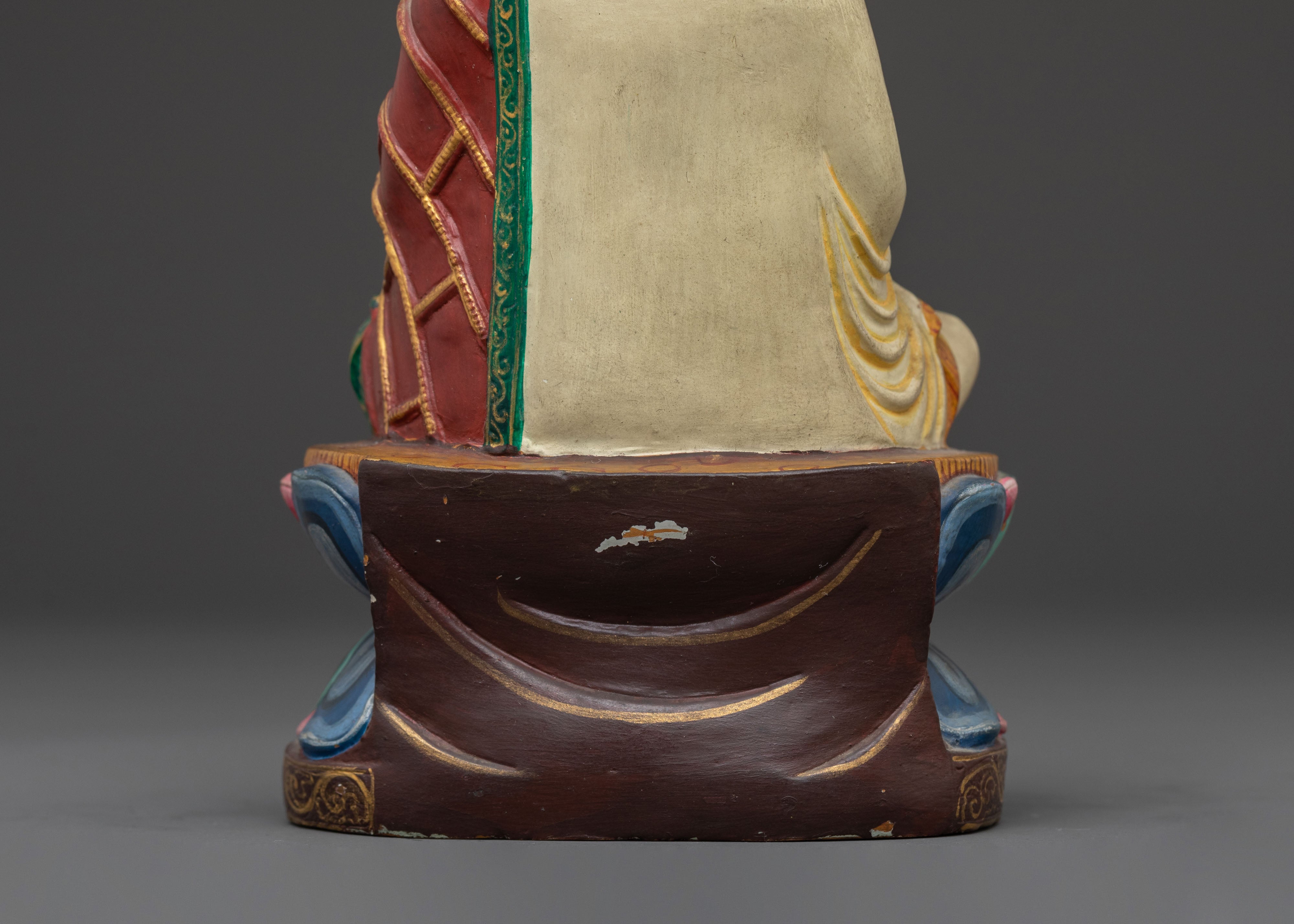 Handmade Kshitigarbha Sacred Sculpture | Bodhisattva Artwork