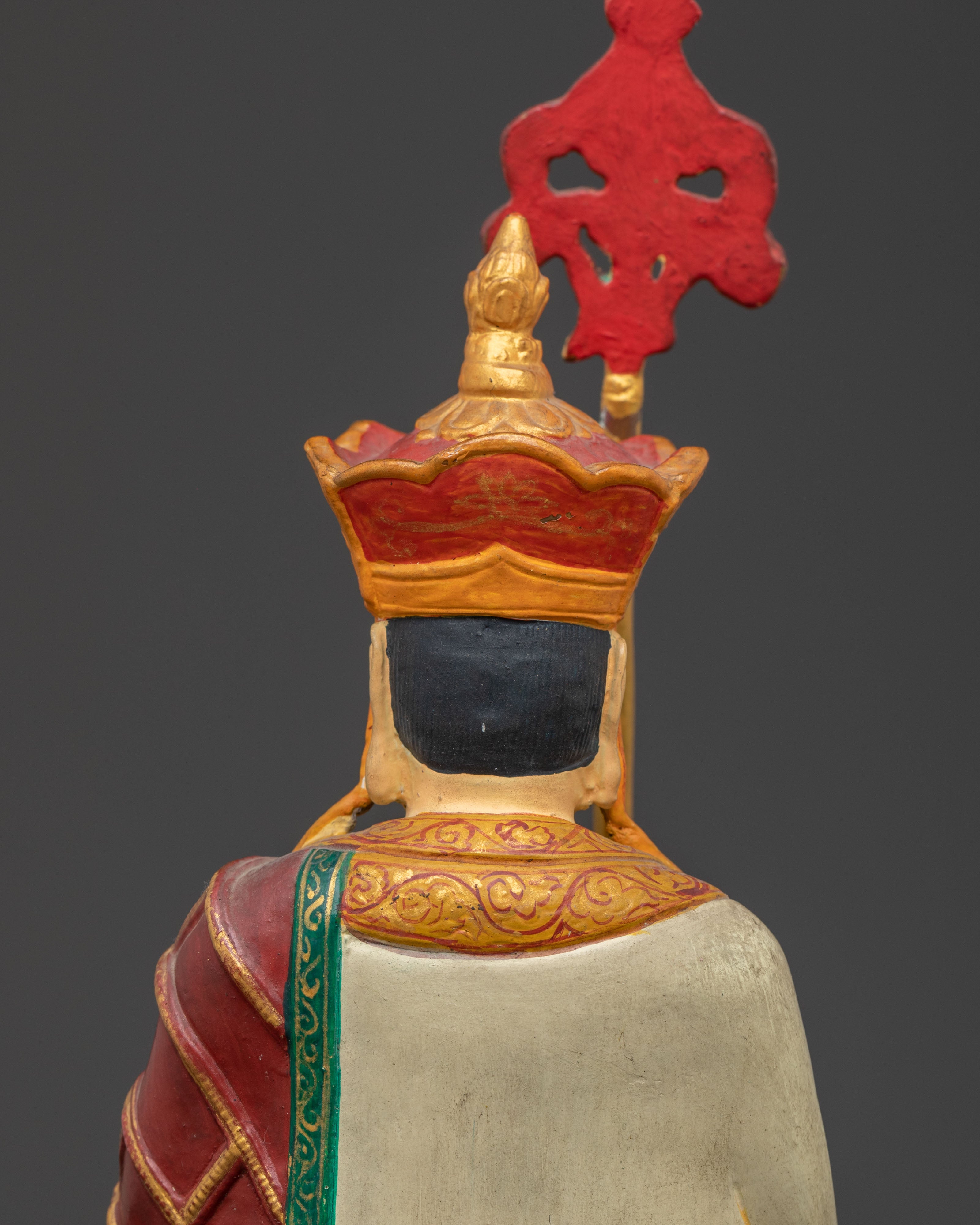 Handmade Kshitigarbha Sacred Sculpture | Bodhisattva Artwork