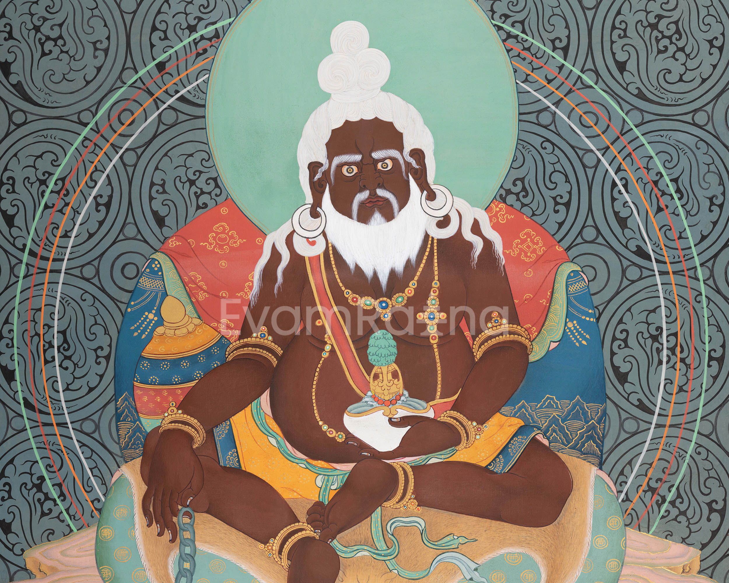 Thang Tong Gyalpo Canvas Print | Himalayan Wall Print