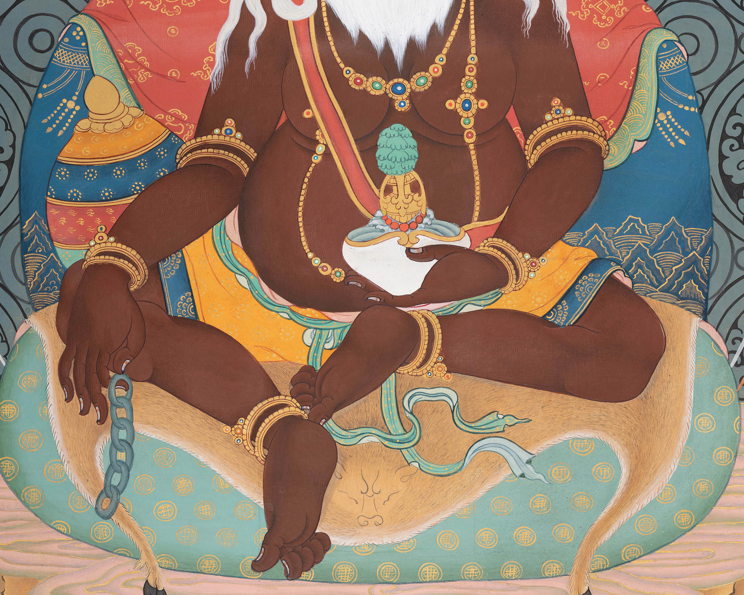 Thang Tong Gyalpo Canvas Print | Himalayan Wall Print