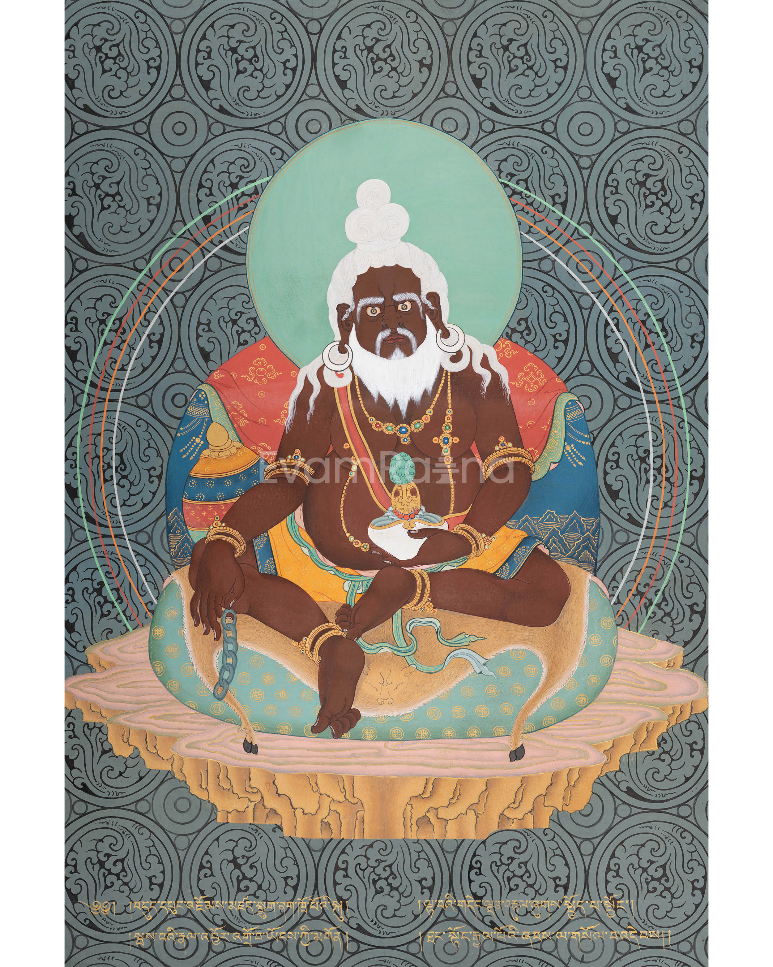 Thang Tong Gyalpo Canvas Print | Himalayan Wall Print