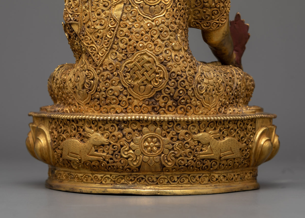 Kadampa Medicine Buddha Statue | A Beacon of Health and Spiritual Enlightenment