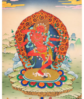 Kurukulla Canvas Print | High Quality Art as a Goddess of Love
