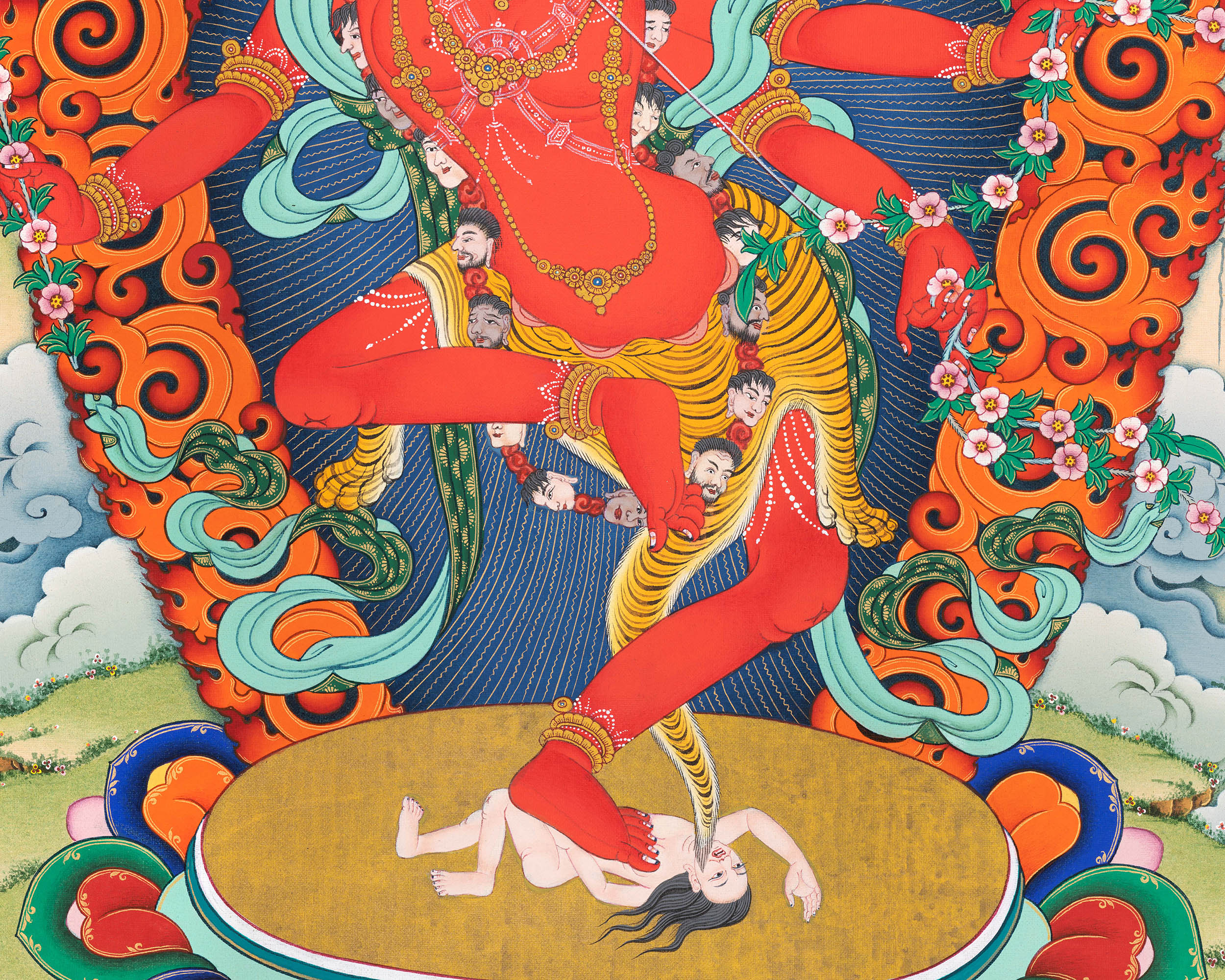 Kurukulla Canvas Print | High Quality Art as a Goddess of Love