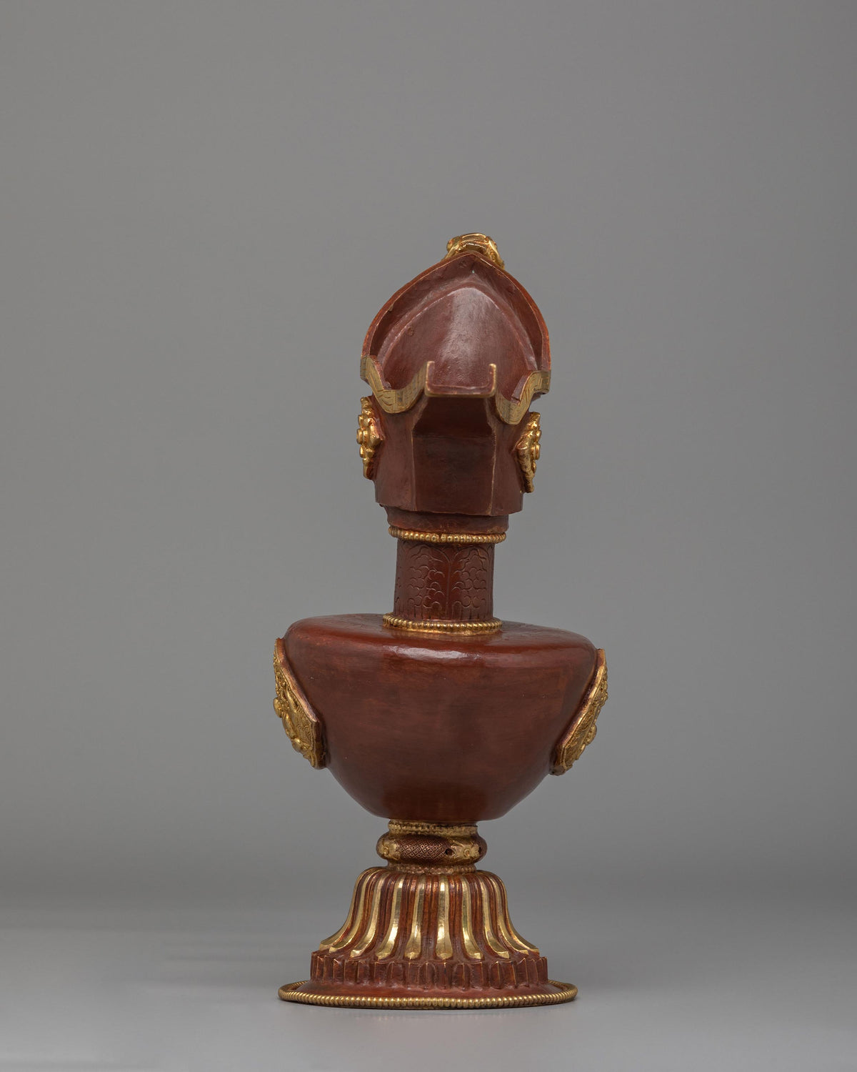 Handmade Ritual Bhumba | Traditional Copper Bhumba