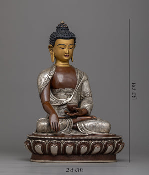Shakyamuni Buddha, Meditating Buddha Statue | Discover Tranquility with our Art