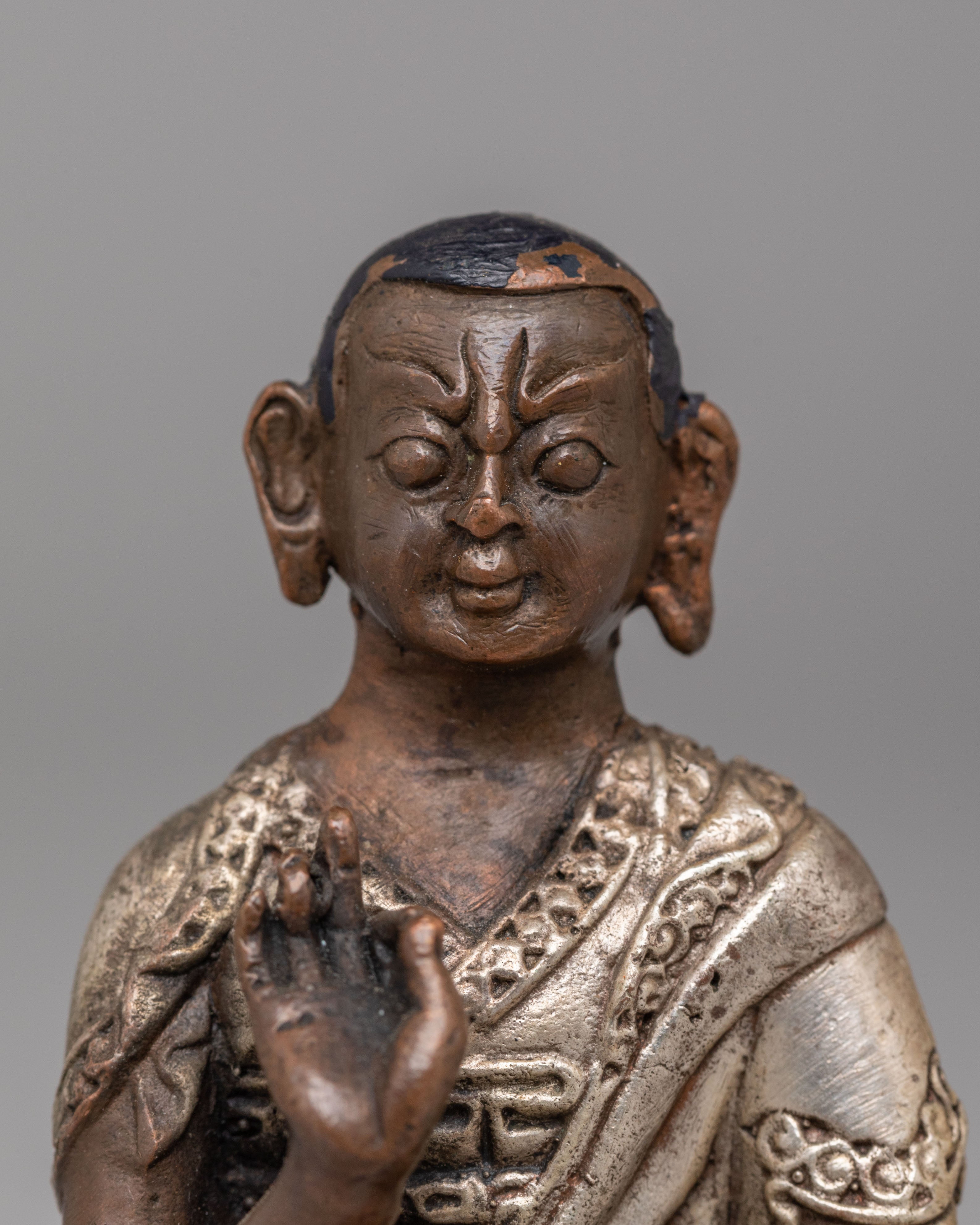 Handmade Je Gyaltsab Statue | Tibetan Buddhist Art