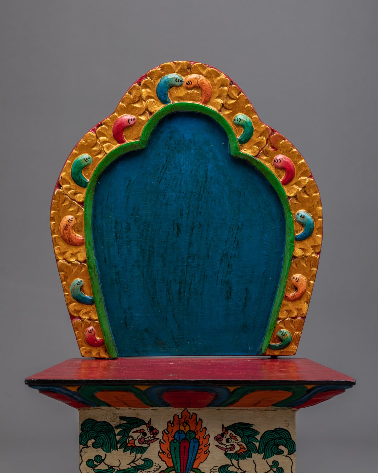 Wooden Altar Throne | Reverent Place for Connection and Devotion