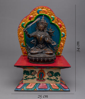 Wooden Altar Throne | Reverent Place for Connection and Devotion