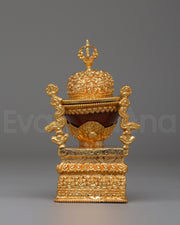 Handmade Altar Kapala | Ritual Offering Vessel