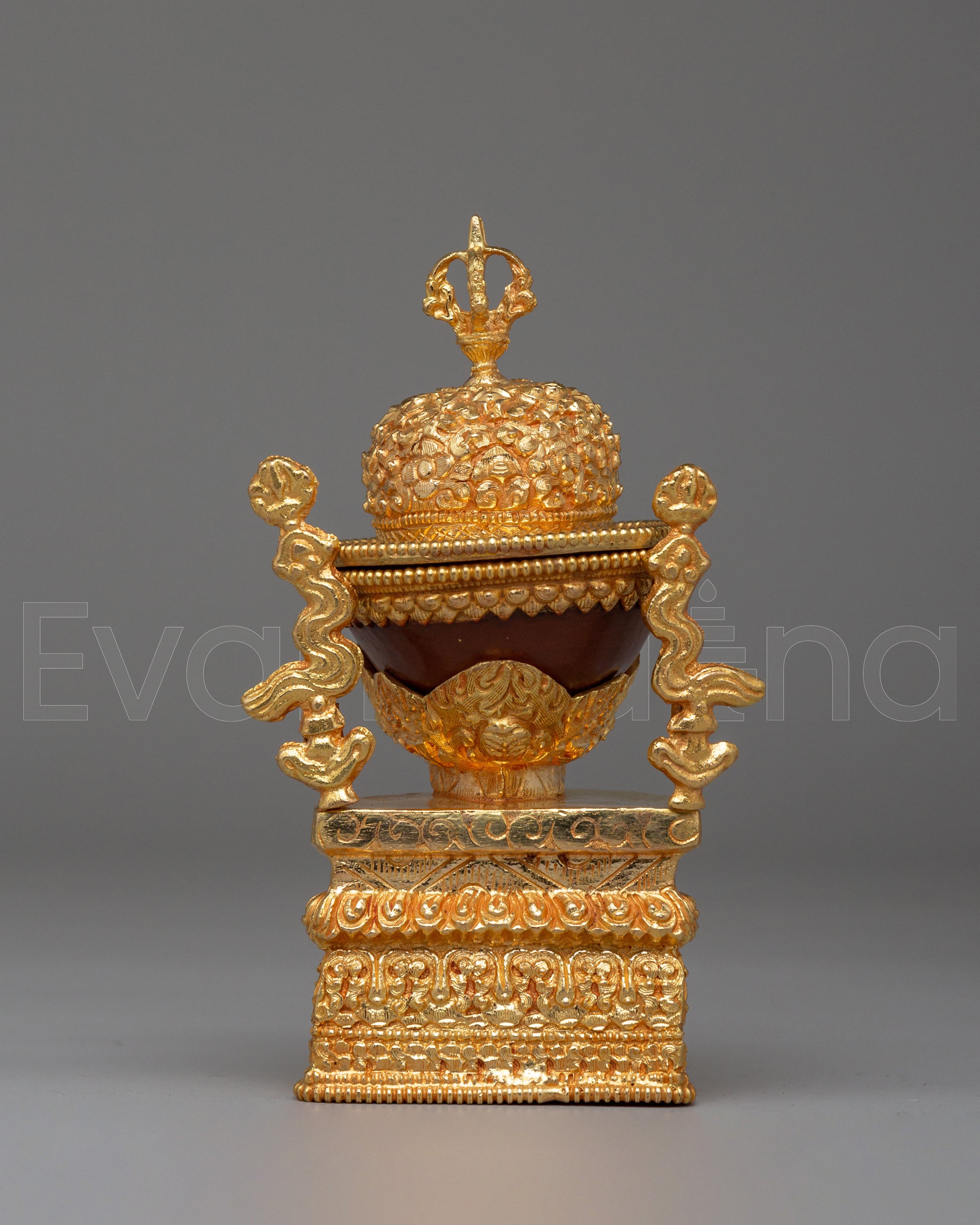 Handmade Altar Kapala | Ritual Offering Vessel