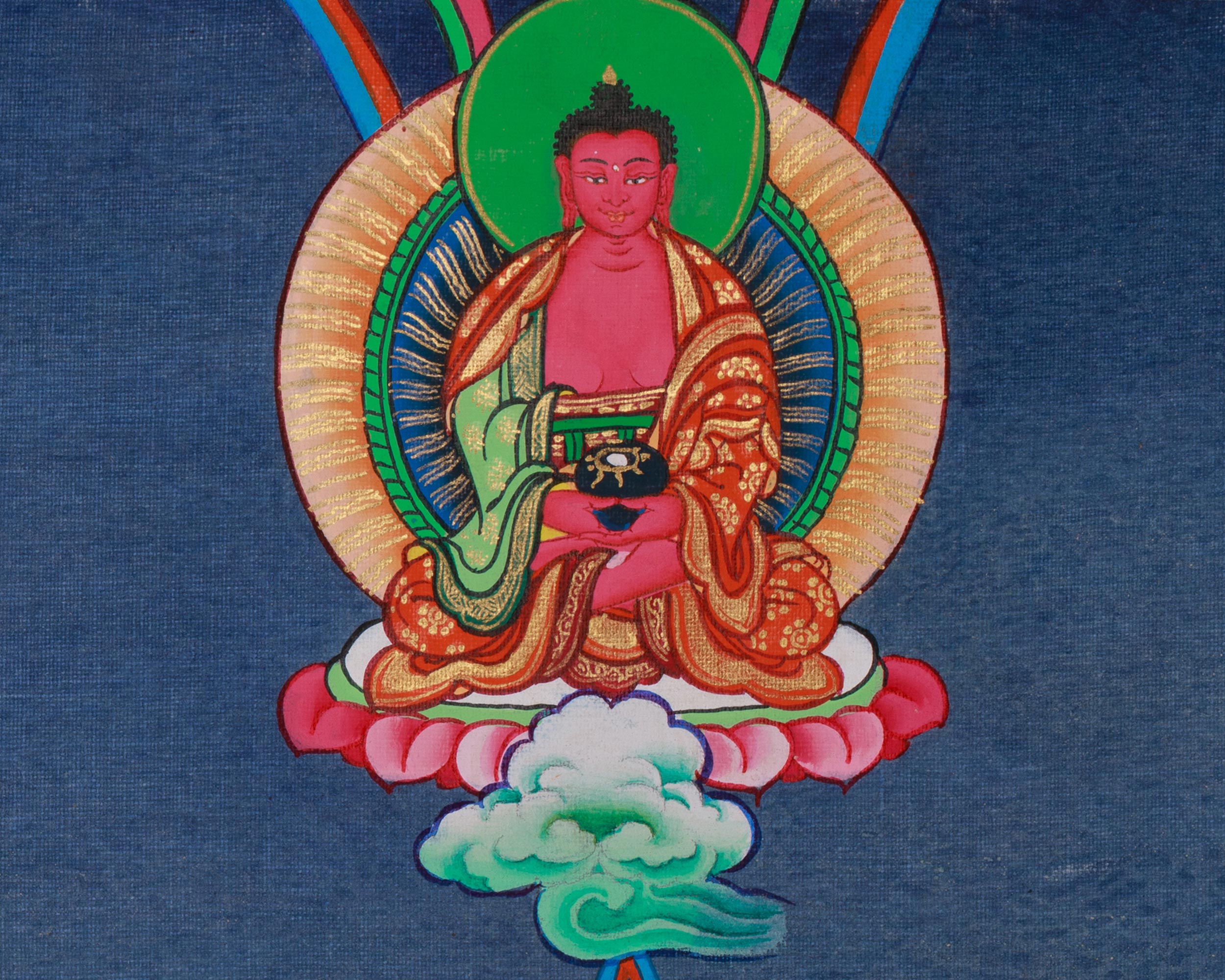 Himalayan Chenrezig Mandala Art | Infinite Compassion and Enlightened Wisdom