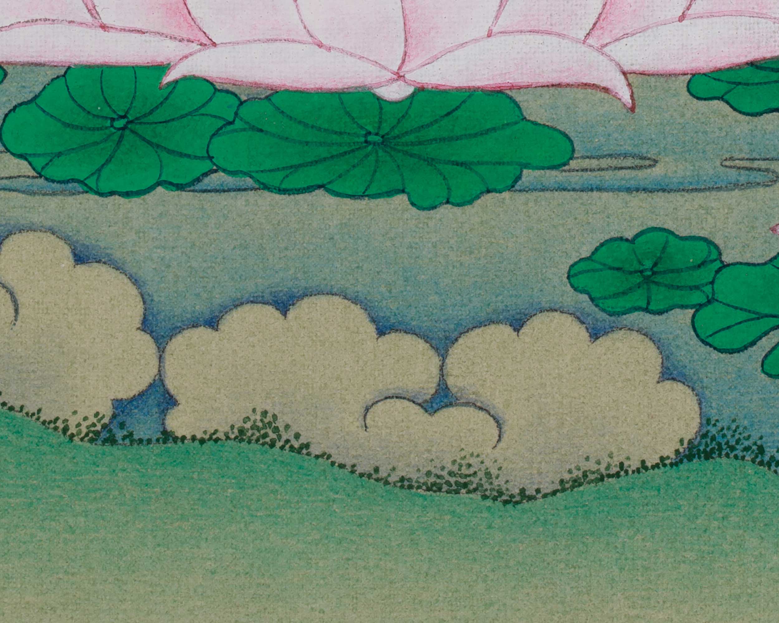 Chenrezig Meditation Thangka | Avalokiteshvara Art | Compassion Deity
