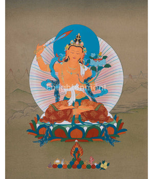 thangka-of-manjushri-bodhisattva