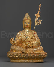Sacred Tibetan Guru Rinpoche Statue