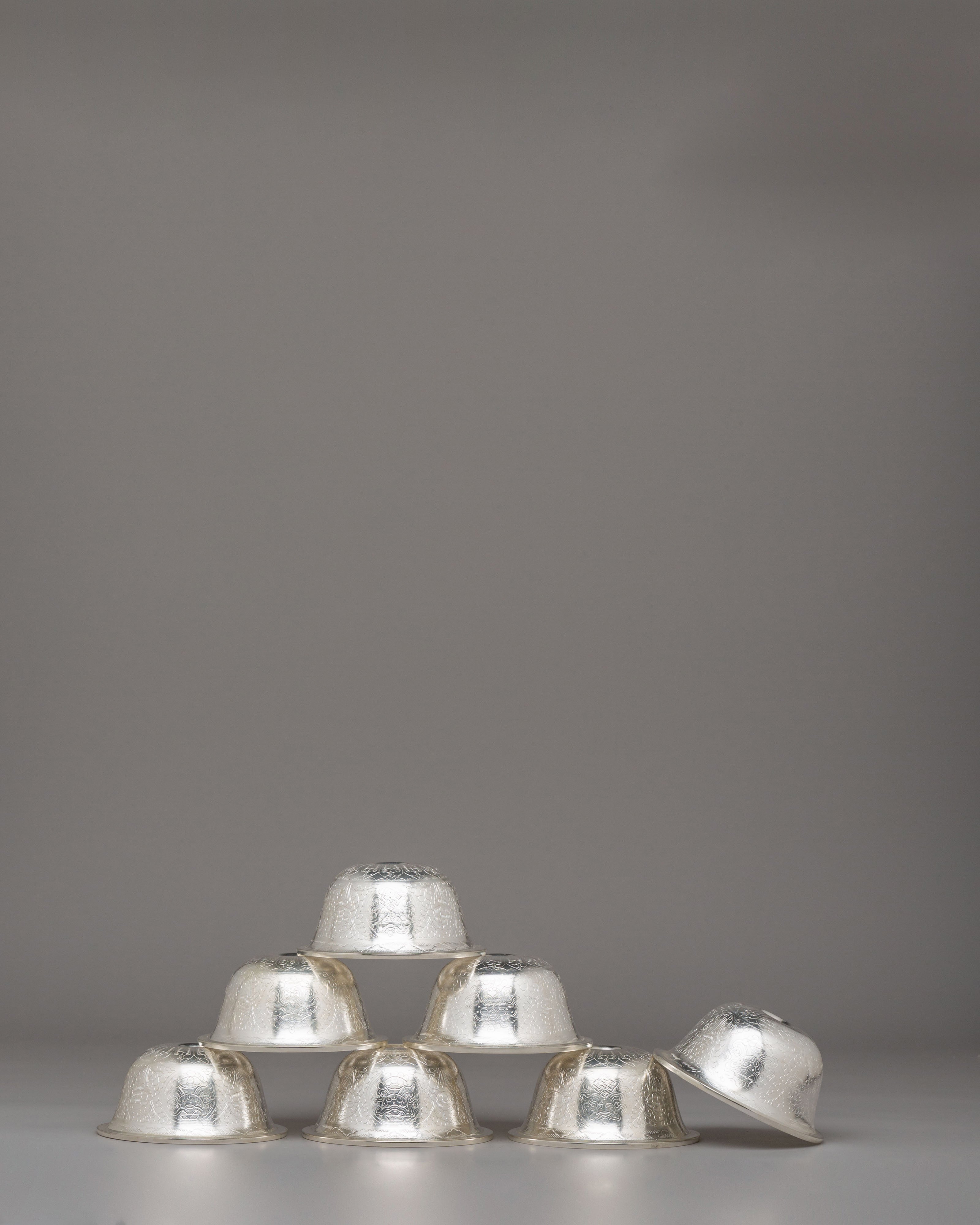 Handmade Altar Offering Bowls Set | Ritual Bowls for Sacred Practices