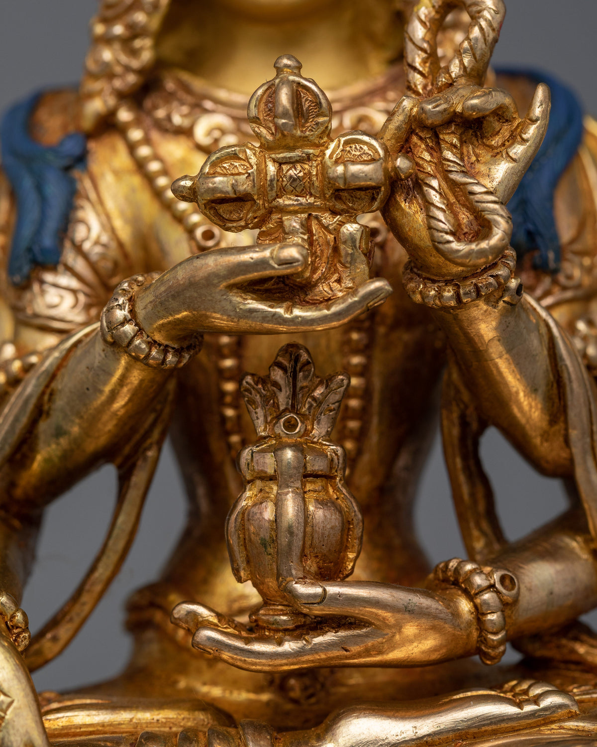 Three Faced Goddess Namgyalma Statue | Long Life, Purification and Protection Deity