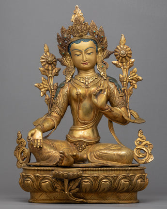 green-tara-guided-meditation-sculpture