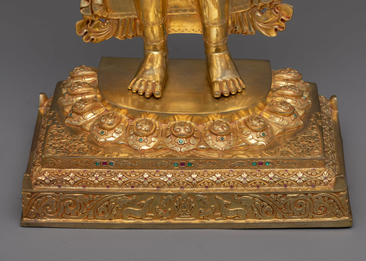 Standing Siddhārtha Statue | A Masterpiece Depicting the Spiritual Journey of the Buddha