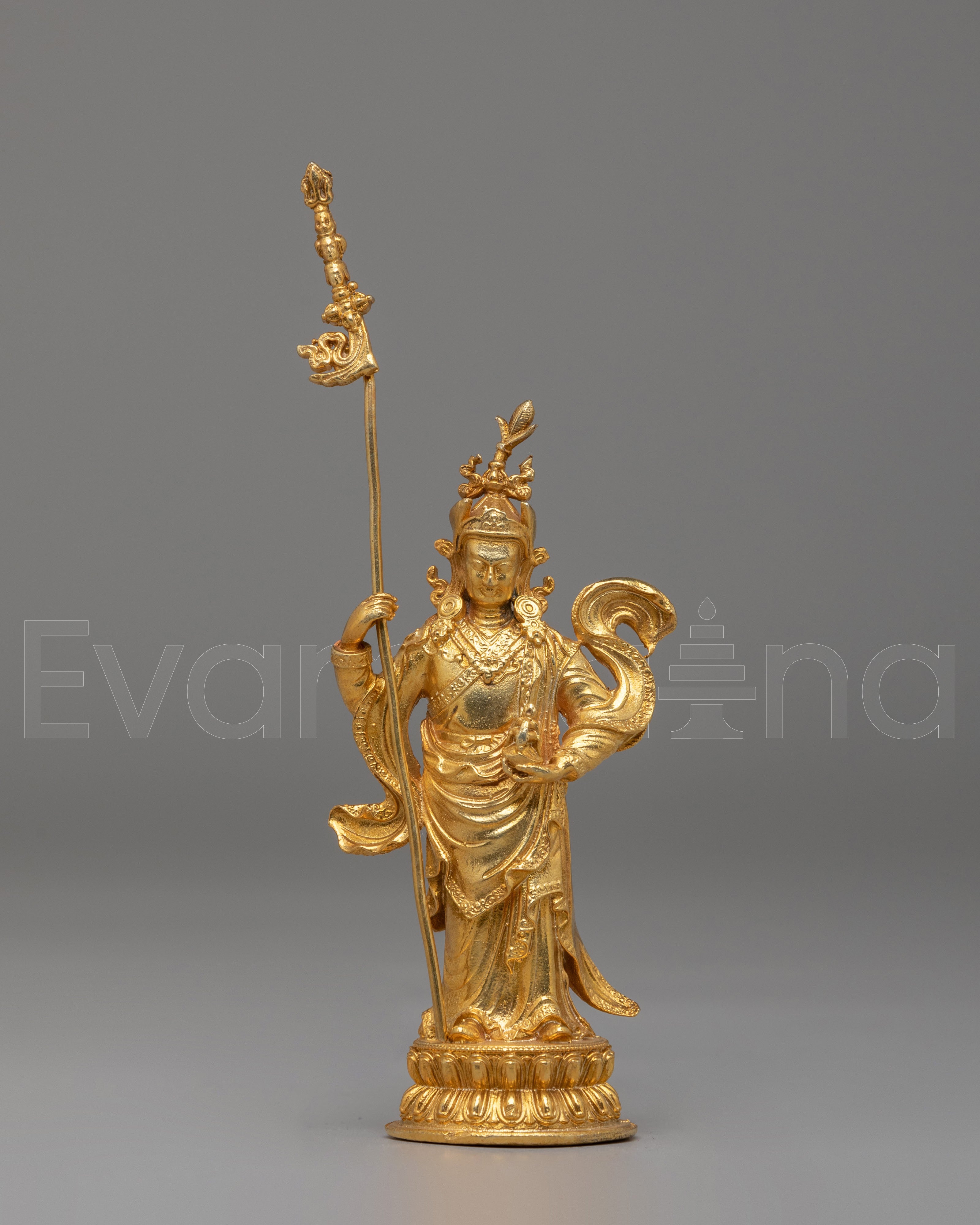 Guru Rinpoche Dynamic Standing Statue