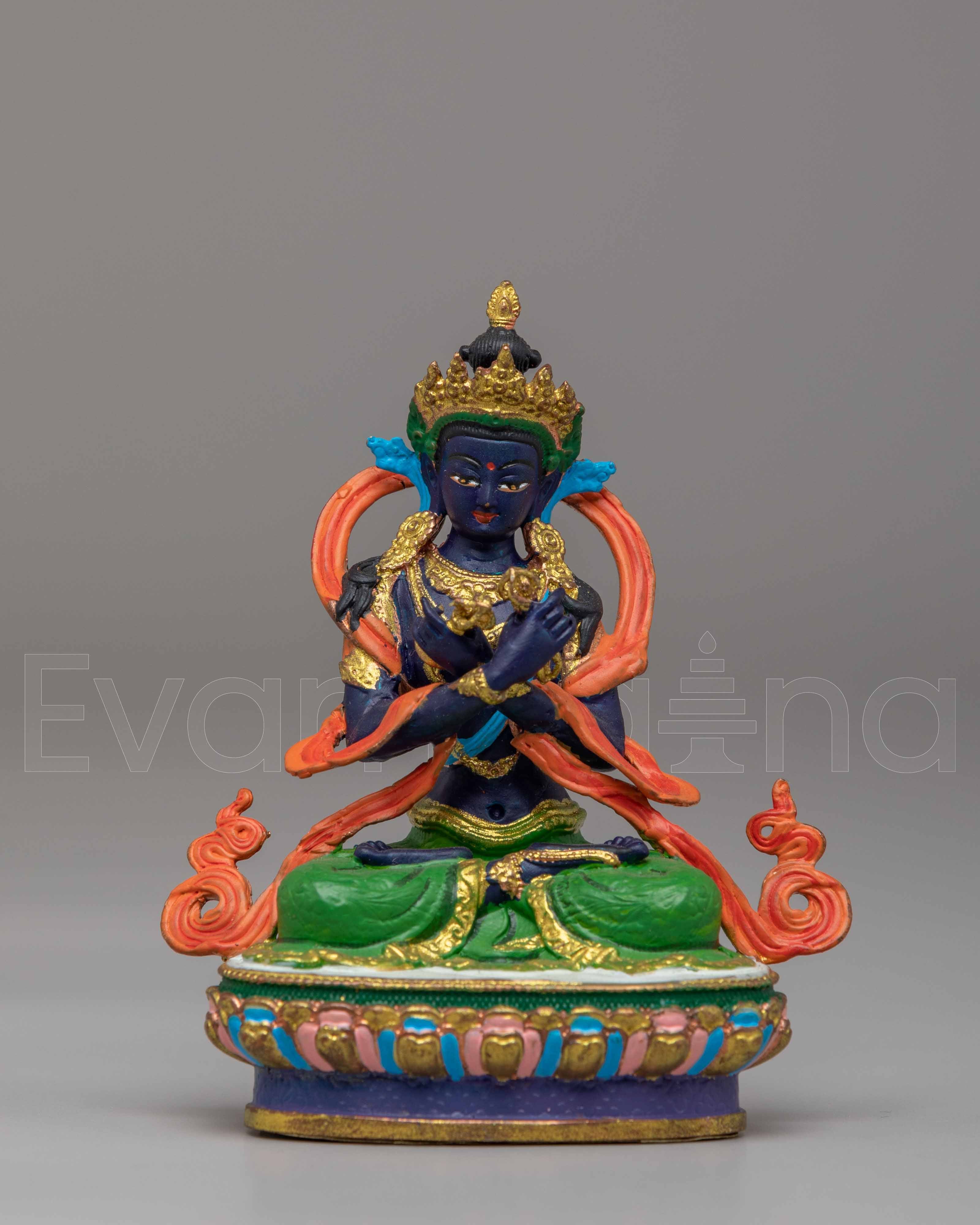 Himalayan Buddhist Vajradhara Statue | Sacred Vajrayana Buddha Artwork