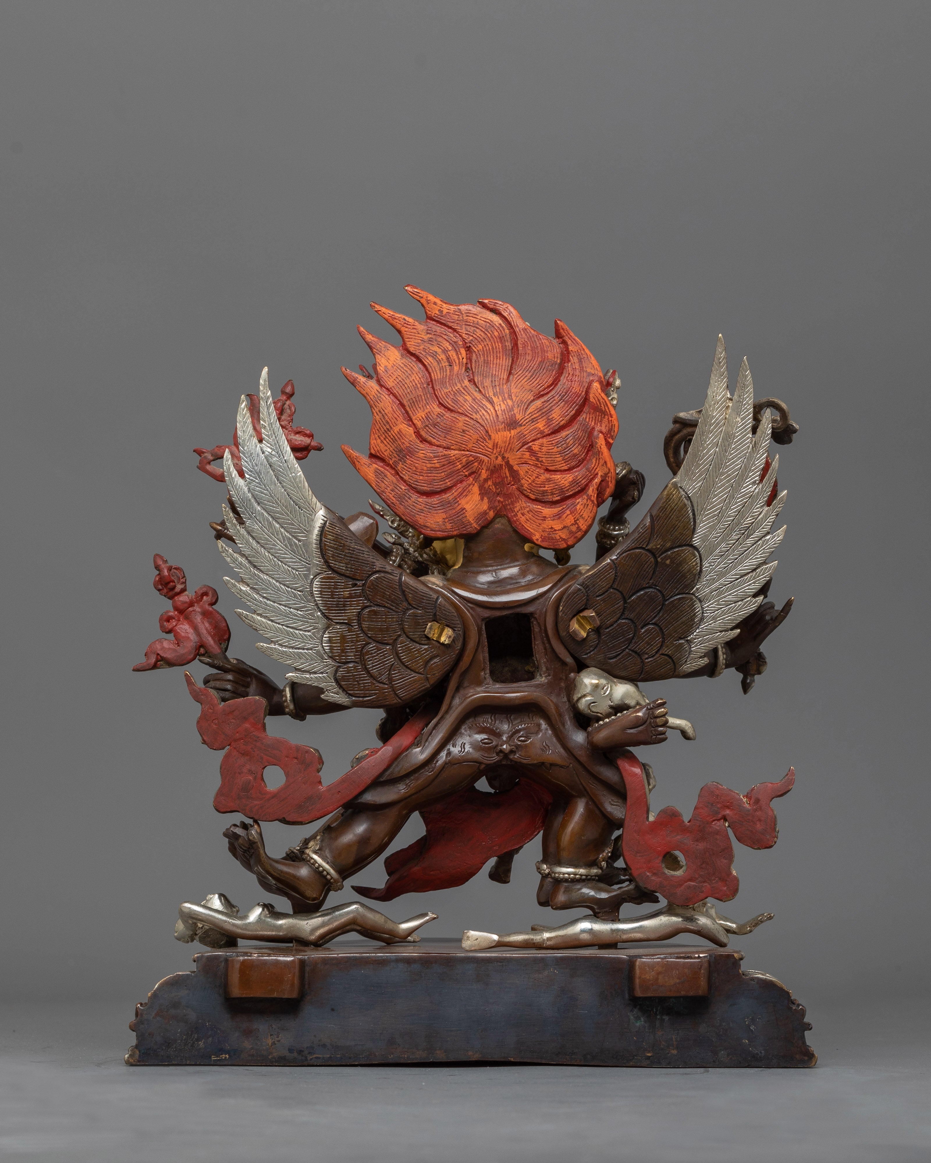 Hayagriva with His Consort Statue | Invoking Spiritual Protection and Wisdom