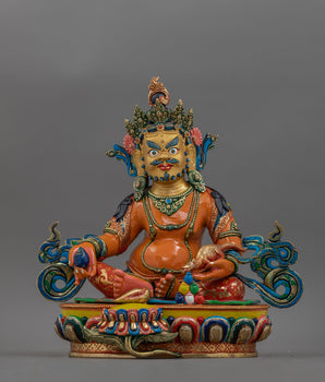 Prosperity Deity Dzambhala Statue