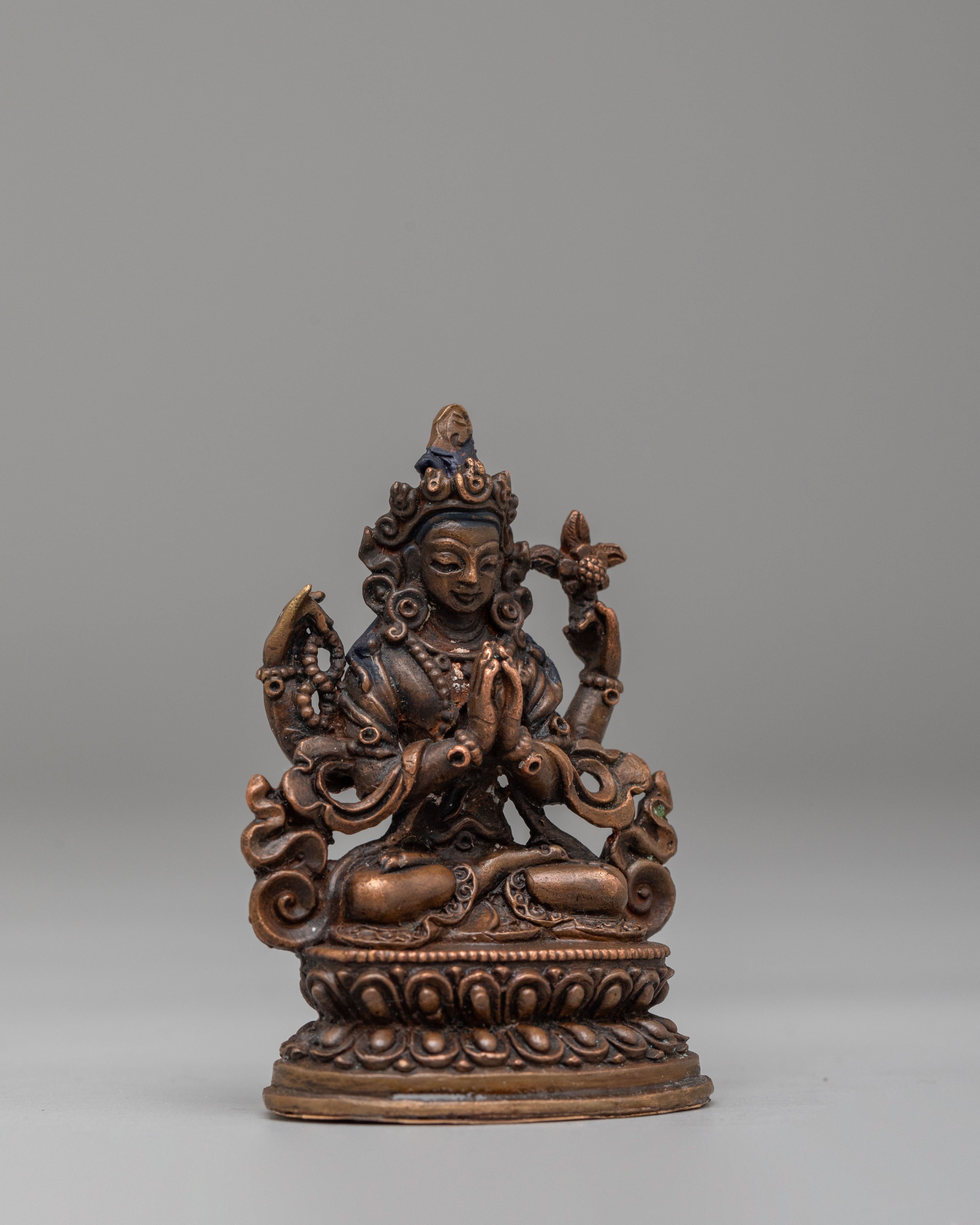 Spiritual Chenrezig Sculpture | Perfect for Meditation & Altar Spaces