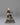 Traditional Buddhist Tsongkhapa Statue | Oxidized Copper & Silver