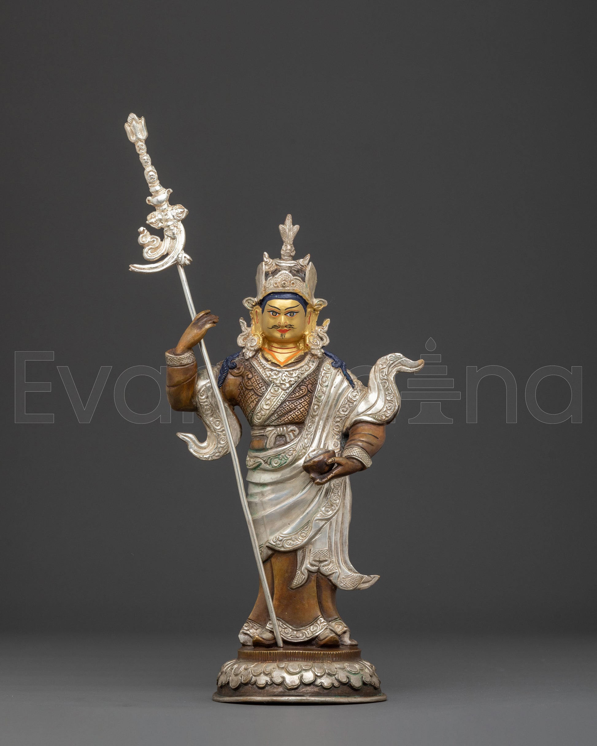 Traditional Standing Guru Rinpoche Statue |