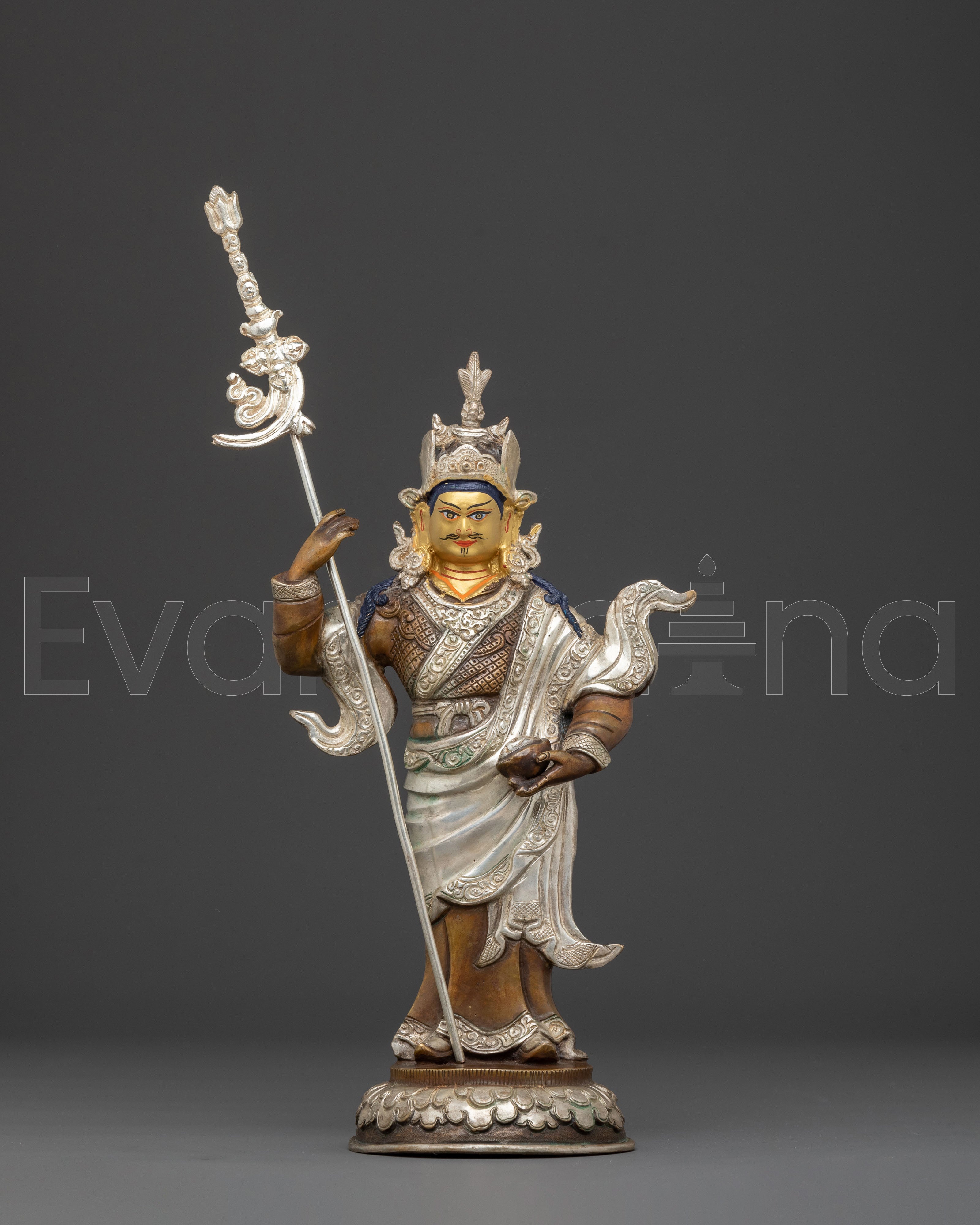 Traditional Standing Guru Rinpoche Statue |